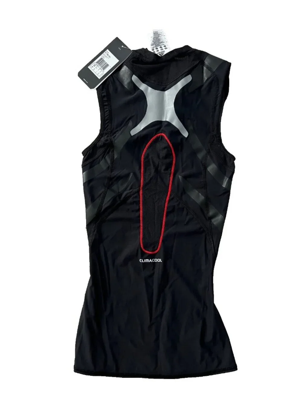 Adidas P92474 Techfit Powerweb Sleeveless Compression Tank Black ( XS )